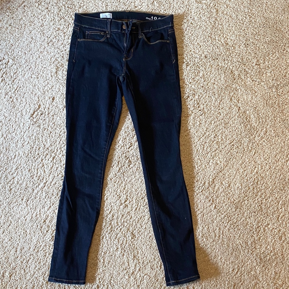 GAP Women's Navy Skinny Jeans